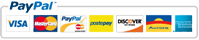 logo Paypal e carte